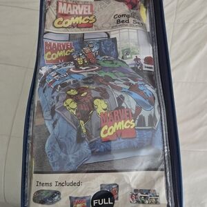 Marvel Comics Full Bed Set